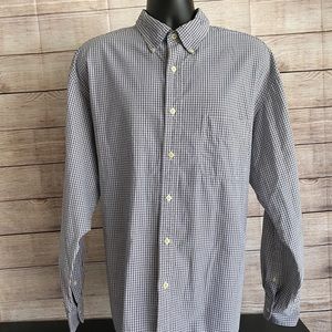 J. Crew Plaid Gray Button Down Long Sleeve Shirt